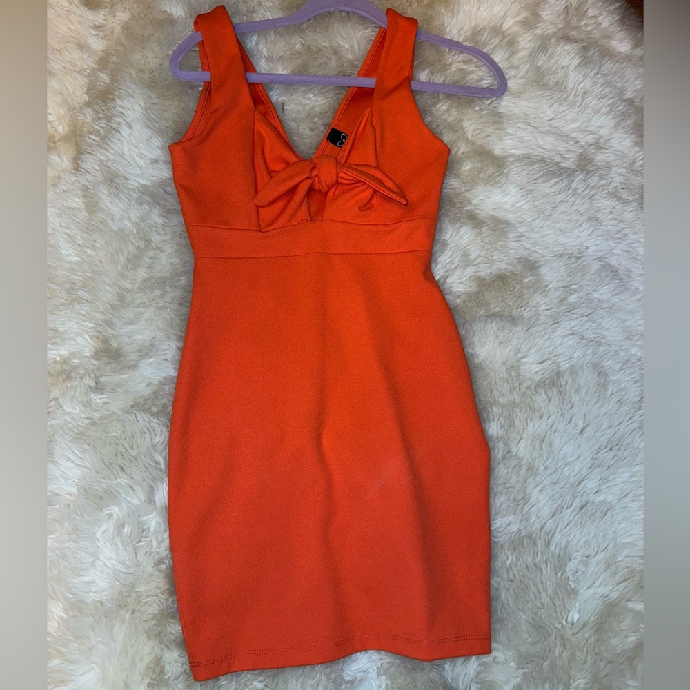 Orange dress new with tags